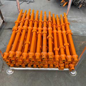 Painting Cuplock Scaffolding System Vertical Standard